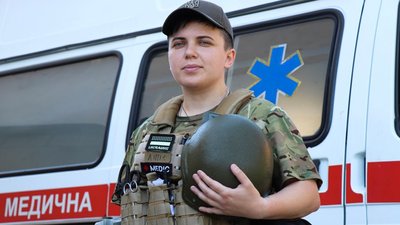 Нацгвардійку з Чугуєва нагородили медаллю "За врятоване життя"
