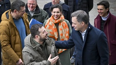 Grain from Ukraine та декларація про підтримку членства України в ЄС: Про що Зеленський говорив з прем'єром Бельгії Grain from Ukraine та декларація про підтримку членства України в ЄС: Про що Зеленський говорив з прем'єром Бельгії