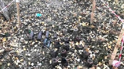 Рятувальники Херсонщини знищили 19 снарядів часів Другої світової війни
