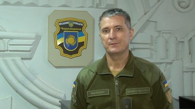 Заступник обласного військового комісара Олег Захаренко