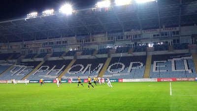 ФК "Агробізнес" з Волочиська на останніх хвилинах матчу здобув перемогу над "Чорноморцем"