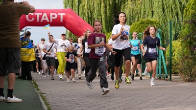 Забіг, шаную воїнів, біжу за героїв України, 29 серпня, Франківськ 
