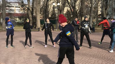 "Герої не вмирають, якщо про них пам'ятати". В Івано-Франківську стартував Забіг Гідності