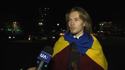 Житомир долучився до акції "Вільні творять майбутнє": студенти з 17 міст України разом співали гімн Житомир долучився до акції "Вільні творять майбутнє": студенти з 17 міст України разом співали гімн