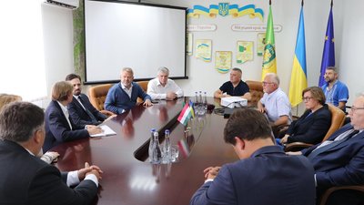 Делегація з Угорщини відвідала Київщину Делегація з Угорщини відвідала Київщину