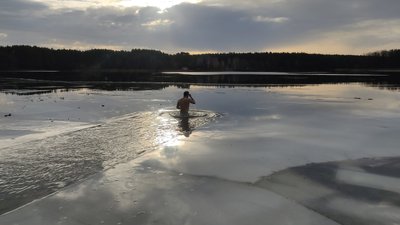Як у Житомирі відзначили Водохреще Як у Житомирі відзначили Водохреще