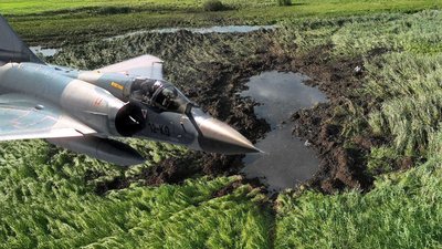 На Волині впав винищувач Mirage-2000, липень 2025
