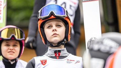 Каріна Козлова, лижна двоборка збірної України.
