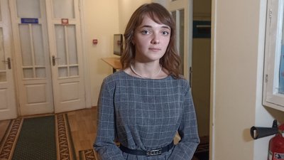 Олена Баранець, бібліотекарка, співорганізаторка заходу Олена Баранець, бібліотекарка, співорганізаторка заходу