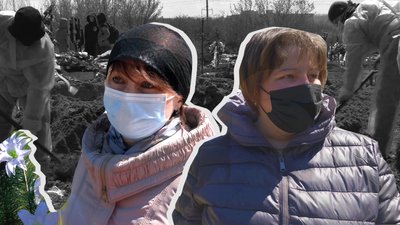 За рік на кладовищі у Харкові поховали майже 900 людей з COVID: історії родичів померлих