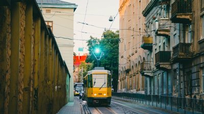 Трамвай у Львові