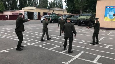 До одеських нацгвардійців прибуло підкріплення До одеських нацгвардійців прибуло підкріплення