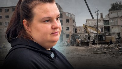Ракетний удар по Прилуках: як люди вибиралися з-під завалів