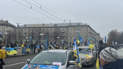 Акція "Не мовчи — полон вбиває" у Черкасах