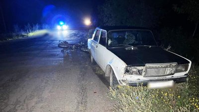 На Миколаївщині водій мотоцикла загинув у ДТП