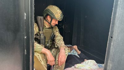 Евакуація, Білі янголи, прифронтові райони, Дніпропетровщина