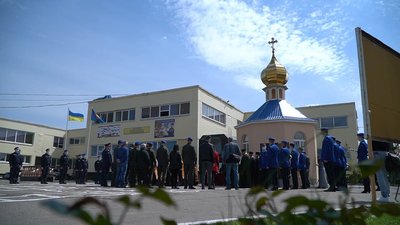 У Дніпрі відкрили капличку на території військової частини Націгвардії У Дніпрі відкрили капличку на території військової частини Націгвардії