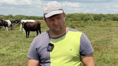 На Волині родина утримує 36 корів і переробляє молоко на власній фермі