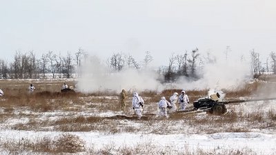 Одеські військові провели тактичні навчання на полігоні ООС