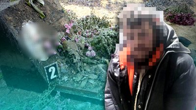 Наруга над могилами: на Рівненщині поліція знайшла підозрюваного, на нього вказав батько