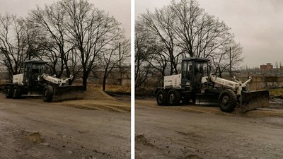 В ямах на проспекті у Кропивницькому застрягають автобуси. Чому дорогу не ремонтують