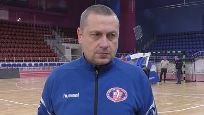 Ростислав Ланевич, виконуючий обов'язки головного тренера гандбольного клубу "Мотор" Ростислав Ланевич, виконуючий обов'язки головного тренера гандбольного клубу "Мотор"