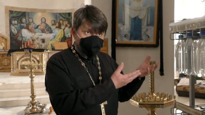 Великодню трапезу можна освятити вдома, - настоятель херсонського храму Сергій Чудинович