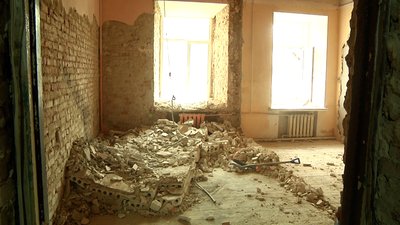 У Житомирі розпочали ремонт аварійного корпусу гімназії №23 У Житомирі розпочали ремонт аварійного корпусу гімназії №23