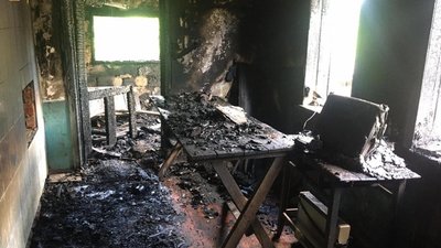 На Ніжинщині у пожежі загинув чоловік