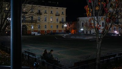 Чернівці вночі