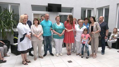 Медики Охматдиту оглядали дітей Медики Охматдиту оглядали дітей