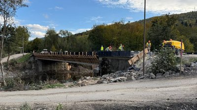 Міст у Жденієві: на якому етапі ремонтні роботи