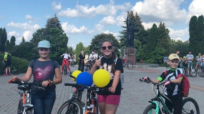 На Тернопільщині відбувається велопробіг до Дня Незалежності