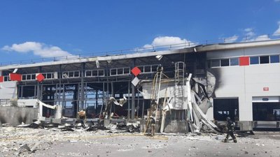 Нова пошта удар по терміналу
