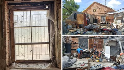 Зруйнований будинок, вибиті вікна багатоповерхівок та школи. У Кропивницькому рахують збитки від обстрілу Зруйнований будинок, вибиті вікна багатоповерхівок та школи. У Кропивницькому рахують збитки від обстрілу