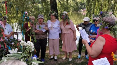Львів’яни поважного віку святкували Івана Купала. Як це було