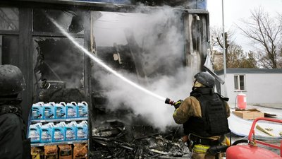 Пожежі у Запоріжжі та області, 24 березня