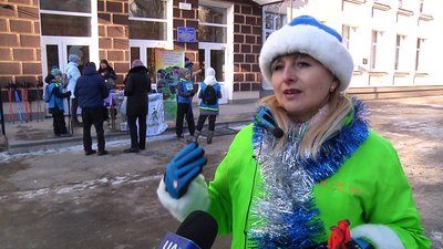 У Житомирі провели передноворічні змагання зі скандинавської ходьби
