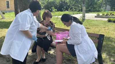 У селищі на Волині вакцинували тварин проти сказу У селищі на Волині вакцинували тварин проти сказу