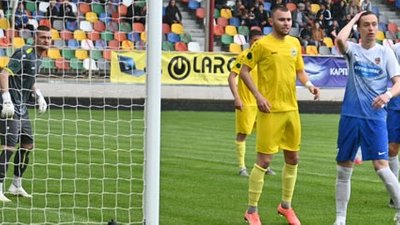Футбольний клуб "Агробізнес" Волочиськ втратив шанс на вихід в УПЛ