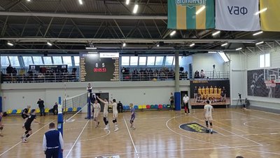Тернопільська волейбольна команда "Динамо" перемогла "Решетилівку" Тернопільська волейбольна команда "Динамо" перемогла "Решетилівку"