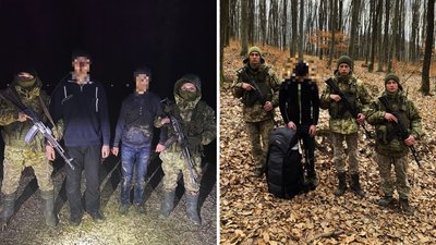 Намагались перетнути кордон: 20 чоловіків затримали прикордонники за добу на Закарпатті