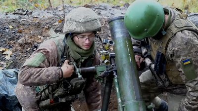 Українські прикордонники захопили позицію окупантів під Бахмутом