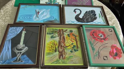Картини в техніці ниткографія Картини в техніці ниткографія