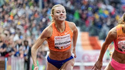 Анна Рижикова, бігунка збірної України з легкої атлетики на дистанції 400 м/б.