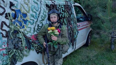Чотири місяці на "нулі". Історія бойової медикині з Франківська Оксани Любінець