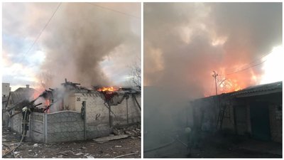 На Луганщині рятувальники врятували людей зі зруйнованого будинку