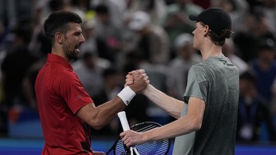 Яннік Сіннер переміг Джоковича у фіналі та став наймолодшим чемпіоном в історії шанхайського "Мастерса" Яннік Сіннер переміг Джоковича у фіналі та став наймолодшим чемпіоном в історії шанхайського "Мастерса"