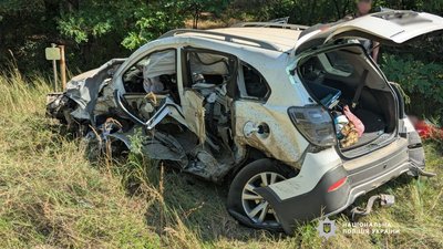 ДТП на Чернігівщині: зіткнулися дві автівки, травмувалися троє дітей та водій