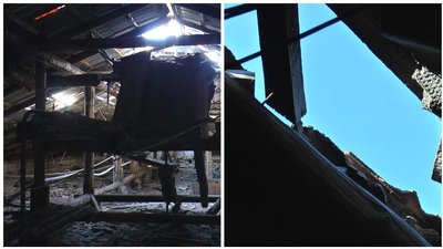 Після дощу на стелі з’являються розводи: у багатоповерхівці Костянтинівки тече покрівля